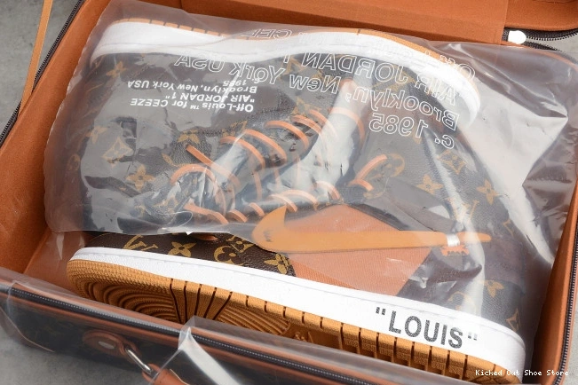 Kicked Out Shoe Store x AJ1 Air OW AQ0818-158 Jordan Off-Louis 1 0707